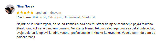 zadovoljstvo strank