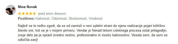 zadovoljstvo strank