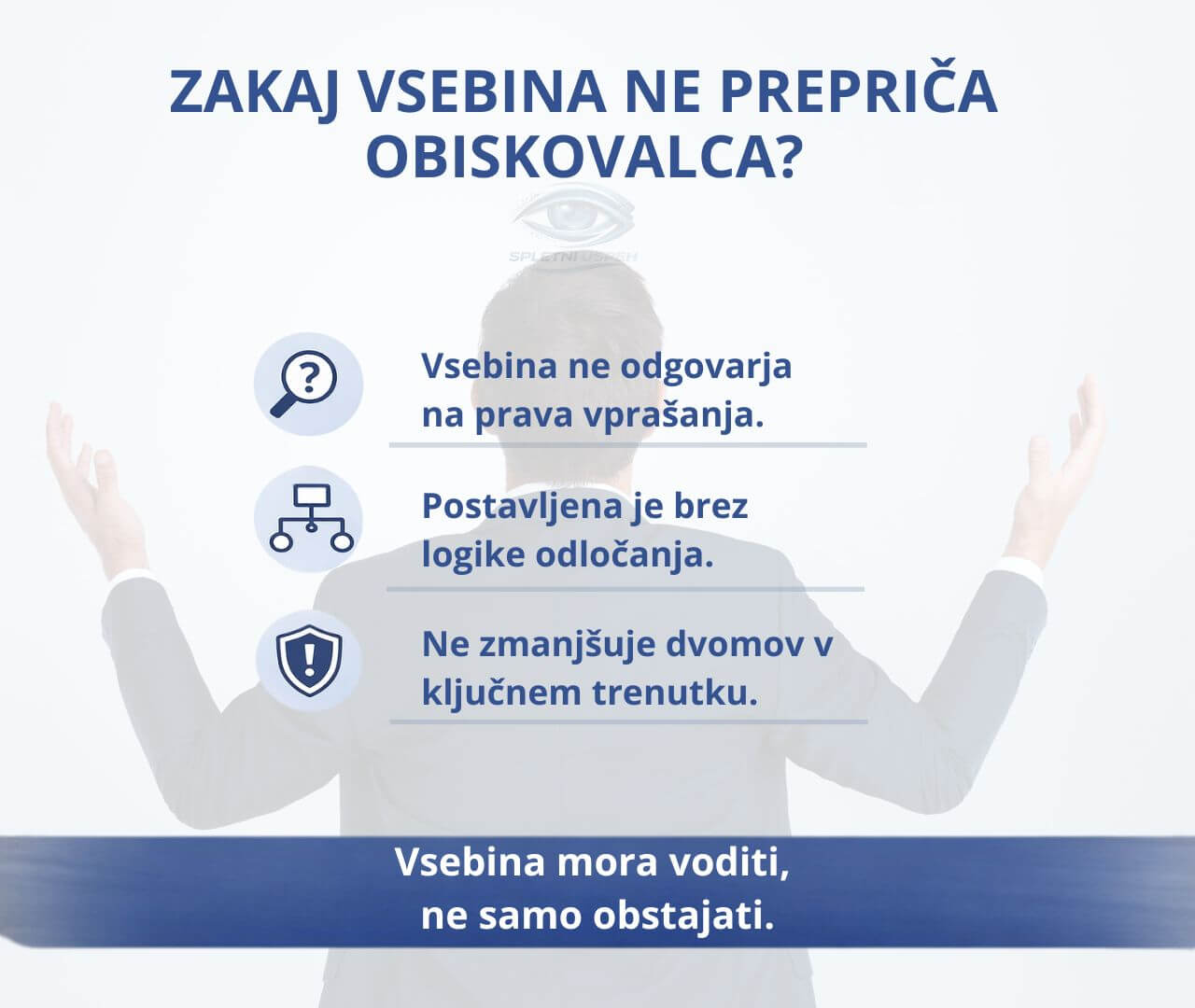 Zakaj večina podjetnikov napačno razume vlogo vsebine na spletni strani