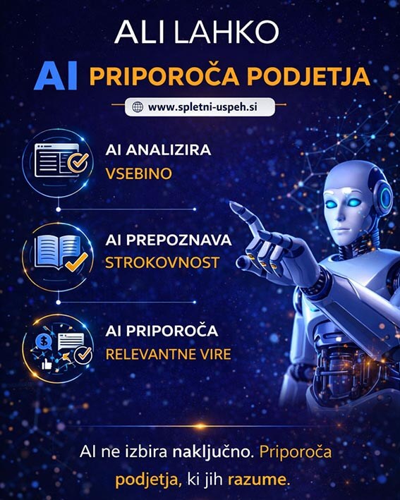 Ali lahko ChatGPT priporoča podjetja