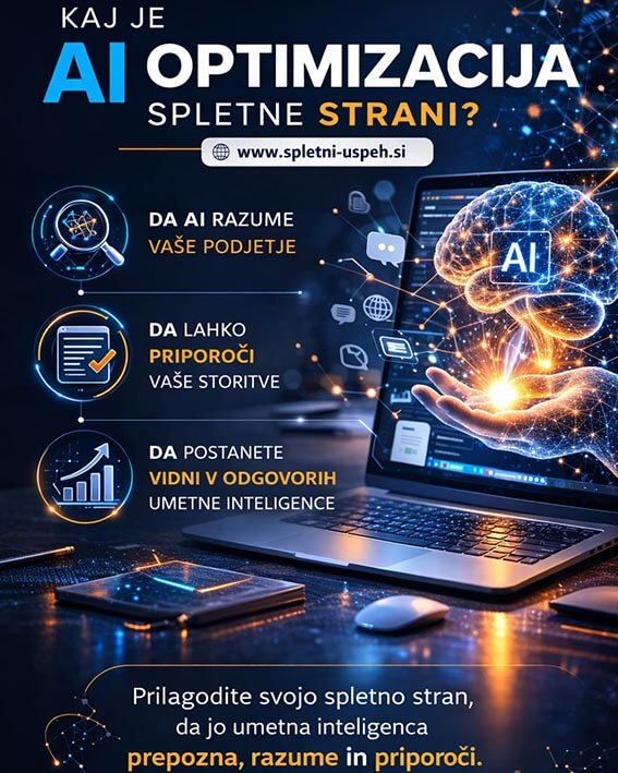 Kaj je AI optimizacija spletne strani (AI SEO)