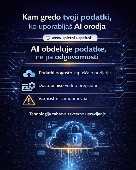 Kam gredo tvoji podatki?